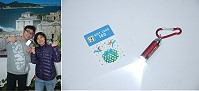 民國102年北竿壁山迎曙光活動將於1月1日上午5時30分展開,完成挑戰者將可獲得鑰匙圈手電筒與商品卡、民生物資各乙份,數量有限,送完為止。(圖/文:邱竟瑋)