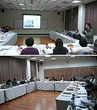經濟部昨天於高雄召開102年度地方產業發展基金補助計畫南區及連江縣簡報審查會議,為表示對枕戈待旦開發為複合式實體展銷中心此案重視,縣長楊綏生專程前往參加,指出先總統蔣公特別在金門留下「勿忘在莒」,在馬祖留下「枕戈待旦」墨寶具深刻歷史意義。(圖:連江縣政府提供)