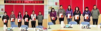 連江縣衛生局推動無菸職場及守法店家不遺餘力,去年接連舉辦「連江縣無菸職場創意競賽」、「友善店家-拒絕違法販售菸品活動」,獲獎單位及店家並安排於擴大主管會報前,由縣長楊綏生親自頒發獎狀獎金表揚,讓受獎人員是備感尊榮。(圖/文:曹重偉)
