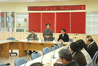 　中央選舉委員會主任委員張博雅，昨抵馬主持選務工作研討會，期勉做好民國103年底的五合一地方選舉。（圖／文：邱竟瑋）