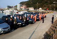 海巡、岸巡於春節前夕執行聯合擴大掃蕩、鄉親安心過好年。(圖:海巡署北部地區巡防局第十一巡防區提供)
