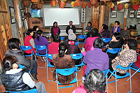 休市長達兩年的馬港夜市,經縣府觀光局長劉德全與夜市自治會會長議員李金梅、村長陳高玲及商家們召開協調會,敲定今年重新出發。(圖/文:曹重偉)