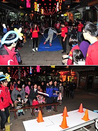 維繫馬港夜市人氣之不墜,台北科技大學很有心,今年寒假是第7次來馬舉辦服務隊及創意夜市活動,透過宣傳讓鄉親都想起原來馬港還有夜市。(圖/文:曹重偉)