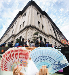 台灣銀行將空運二千多萬元新台幣到大陸,這是台幣史上首次「直航登陸」,不必再透過第三地的銀行。
