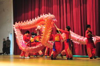 八家好手齊獻藝、軍民聯歡迎蛇年。（圖：曹重偉）