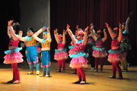 八家好手齊獻藝、軍民聯歡迎蛇年。（圖：曹重偉）