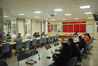 縣府於21日檢討民國100年度馬祖地區各機關學校省電成效,並提醒各單位掌握時間進行101年度省電數據填報作業,其中馬祖民國100年有多個機關總用電量比99年節省,初步達到省電成效。(圖/文:邱竟瑋)