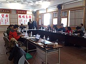 馬管處莒光青帆「山海一家」規劃說明會,邀民代、縣府相關、鄉公所等交換意見。(圖:立委陳雪生國會辦公室提供)