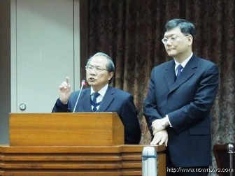 立法院經營委員會今召開聯席會審查民進黨團提出《非核家園推動法草案》,原能會主委蔡春鴻與相關出席。(圖:NOWnews)