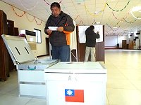 　馬祖區漁會選舉，東引選區同額競選的情況下，選情異常冷清，僅有20位會員到場投票。（圖／文：陳其敏）