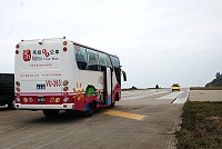 馬祖唯一超跑紀錄的公車　圖與文：劉秋月