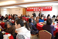 　感謝農民的辛勞！連江縣農會邀請地區農民一同慶祝農民節，縣長楊綏生也特別到現場向全體農民祝賀。（圖／文：劉秋月）