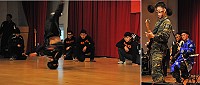 　北高指揮部舉辦「精神戰力總動員、軍民攜手護家園」軍民聯歡晚會活動。（圖／文：陳鵬雄）   
