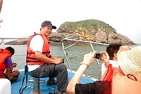 　2013年生態賞鷗暨海上看馬祖活動進入招標階段，盼提供散客實惠的海上賞景與賞鷗服務。（圖：本報資料室）
