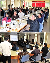 推動高齡友善城市,國民健康局特別邀請馬作鏹博士抵馬說明何謂高齡友善及說明主要指標及作法。(圖/文:曹重偉)
