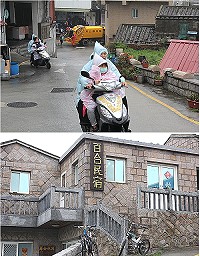 清明節連續假期東莒湧現自由行的背包客及單車族遊客。(圖/文:林冰芳)