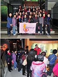 北竿婦女分會姐妹暢遊南竿,並參觀民俗文物館等處,對南竿豐富多元的政經建設留下深刻印象。(圖/文:曹重偉)