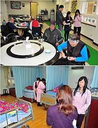 因應H7N9新型流感防治及落實感染控制措施,連江縣疫情處理中心昨天專程前往地區長照機構大同之家等處稽查,主要訪視是否訂有疫情監視、隔離措施、訪客管理及動線規劃。(圖/文:曹重偉)