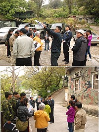 　縣府昨針對南竿鄉10筆閒置營區進行複勘，其中屬國有土地產權清楚部分，依各局室需求將依法申請撥用。（圖／文：邱竟瑋）