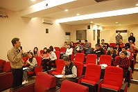 　縣府新進人員訓練，相關局室首長分享業務資訊。（圖／文：邱竟瑋）