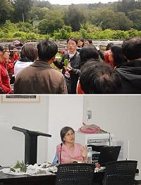 建設局多肉植物栽培與組合實作課程,邀請台灣仙人掌與多肉植物協會專家團隊來馬解說。(圖/文:邱竟瑋)