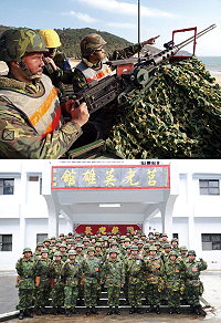 莒指部以高昂的鬥志,捍衛莒光,以堅強的火力,壓制敵軍進犯的行為。(圖/文:歐振陽)