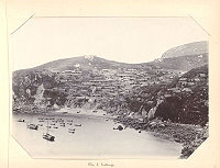 攝於西元1904年的「東湧燈塔」13幅黑白照片,東引民眾建議向收藏照片的美國哈佛大學圖書館買取版權。(圖:美國哈佛大學燕京圖書館)