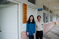 　去年馬祖第一位專任諮商心理師留妘蓁進駐地區教育體系，成立連江縣學生輔導諮商中心，恰巧今年分配一位同樣具有心理師資格的替代役吳建緯，讓原本人力單薄的中心增添生力軍。（圖／文：劉秋月）