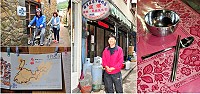 節能減碳我最行!馬祖1青年民宿、儷儐餐廳等10商家入選優良示範點;青年民宿的節能絕招是提供免費自行車讓投宿者騎乘,儷儐餐廳則是不提供一次性的免洗餐具及桌布,均受顧客一致好評。(圖/文:曹重偉)