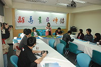 　關心大型BOT案與博弈等議題，離島青年陣線27日上午10時於台大校友會館3C會議室正式成立，提出三點訴求。（圖／文：邱竟瑋）