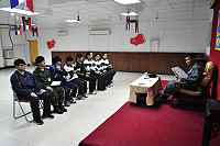 　黃指揮官表示隨著女性官兵持續增加，期許官兵都能真正做到「兩性平權、相互尊重、真誠關懷、以禮相待」。（圖／文：陳柏志）