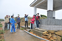 　北竿鄉代會前往大坵梅花鹿生態區進行鄉政考察。（圖／文：陳鵬雄） 