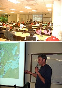 「2013年馬祖地質公園工作坊」昨於馬祖高中舉行,吸引近百名國內外及馬祖、台灣的學者、專家與社區代表共同交流。(圖/文:邱竟瑋)