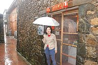 來自香港的陳嘉露因為打工換宿的緣故在津沙的一間民宿落腳,喜歡馬祖慢活自在氛圍。(圖/文:邱竟瑋)