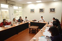 馬祖年度觀光盛事102年媽祖昇天祭活動將於10月13日馬港登場,縣府昨舉行第一次協調會邀請相關單位磋商。(圖/文:邱竟瑋)
