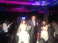 馬祖新人陳彥瑋v.s饒依婷。(圖:陳彥昂提供)