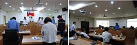 南竿鄉代會昨天也在鄉政總質詢開始前,全體起立為馬祖人心目中的永遠英雄李小石默哀,而昨天質詢主要焦點在各村積水問題,以及介壽獅子市場推動遭遇的難題等。(圖/文:劉秋月)
