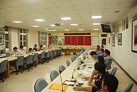 因應麗星郵輪寶瓶星號將於6月19日及7月17日由基隆港再度出發前往馬祖,縣府昨舉行102年度該船來馬第2次協調會。(圖/文:邱竟瑋)