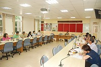 縣府昨(28)日舉行媽祖昇天祭第二次協調會,以確認相關活動內容與流程是否允當。(圖/文:邱竟瑋)