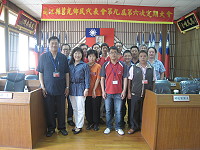 　莒光鄉民代表會第9屆第6次定期大會議程昨天閉會，代表們與鄉公所合影留念。（圖：莒光鄉民代表會提供）
