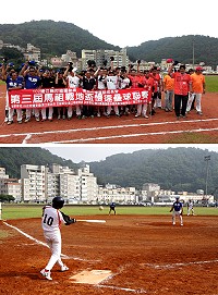 　第3屆馬祖戰地盃慢速壘球聯賽火熱開打，參賽6隊要打多輪循環賽，預定賽程長達1個月，首週戰況就相當精彩，氣氛熱烈。（圖／文：曹重偉）