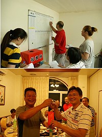 馬祖陣頭文化協會日前進行第二屆理監事改選,由甘裕新獲選新任理事長,期許會員們能繼續為協會共同努力,讓陣頭協會更受到各界的認同與讚揚。(圖:馬祖陣頭文化協會提供)