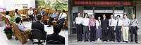 為讓國內相關產業了解馬祖地區發展博弈專區的現況及潛力,台灣懷德聯合開發有限公司台灣區副總裁李如易率多位業界專家抵馬現勘,上午先後拜訪縣長楊綏生及議長陳貴忠。(圖/文:曹重偉)