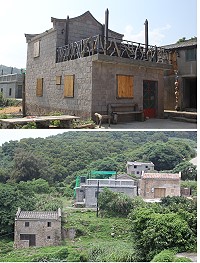 大浦聚落藝術村型態硬體設施逐步完成,暑假期間藝術工作者將陸續進駐藝術村。(圖/文:林冰芳)