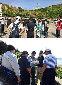 縣府針對莒光鄉20筆閒置營區,昨天由副縣長陳敬忠率領相關機關、局室人員前往複勘,其中屬國有土地產權清楚部分,依各局室需求將依法申請撥用。(圖:連江縣政府提供)