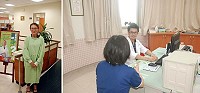 連江縣立醫院再添兩名新血:牙科醫師劉雅勻(左)、一般外科醫師張盈仁(右),於台灣學有專長並通過住院醫師及相關訓練,提供鄉親服務。(圖/文:邱竟瑋)
