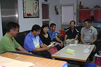 　體恤莒光鄉親受交通因素影響搭機行程，立榮提供多項便民服務。（圖／文：林冰芳）