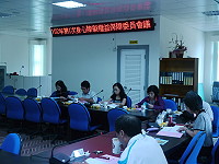 　身心障礙權益保障推動小組召開102年第1次會議，民政局除報告1至6月份執行成果，並對103年度興辦項目交換意見。（圖／文：蔡子岳）
