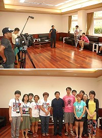 縣長楊綏生於昨日接受世新大學社會發展所學生訪問時表示,從未評估過設立性交易專區,亦不會主動爭取。(圖/文:邱竟瑋)