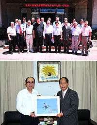 國台辦常務副主任鄭立中一行拜訪連江縣議會,由議長陳貴忠親自接待,縣長楊綏生、立委陳雪生也在場作陪;陳貴忠當場建議請對岸同意設籍大陸福建與台灣金馬澎等離島地區人士往返福建與台灣離島口岸實施免簽證,促進兩岸密切交流。(圖/文:曹重偉)